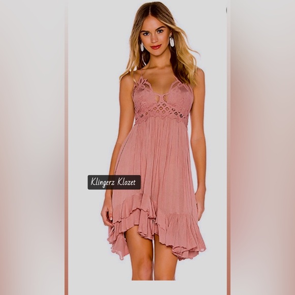 Free People Dresses & Skirts - Free people Adella slip mini dress